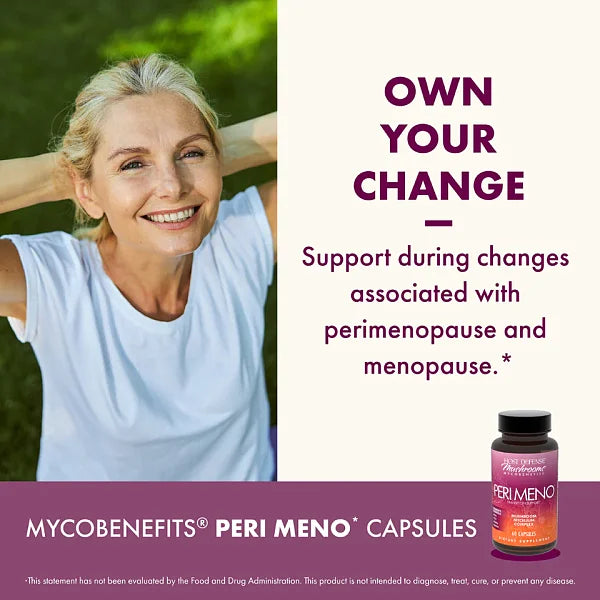 MycoBenefits Peri Meno Caps, 60ct - Image 4