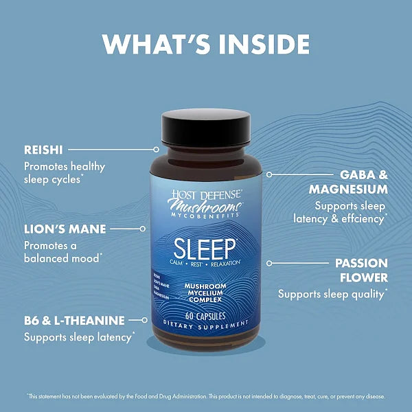 MycoBenefits Sleep Capsules, 60ct - Image 3