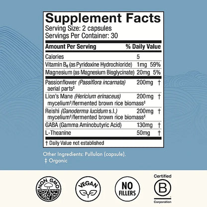 MycoBenefits Sleep Capsules, 60ct - Image 2