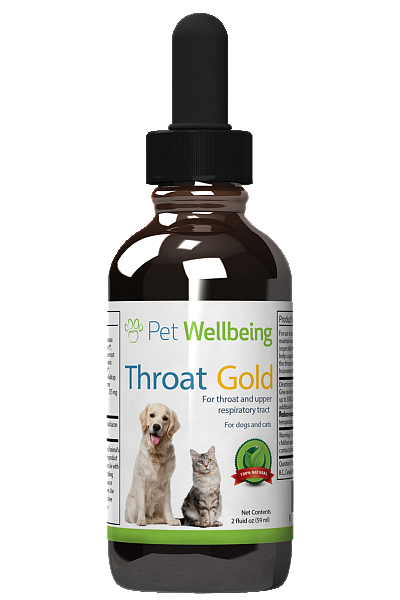 Throat Gold, 2oz, for Dogs & Cats [ EXPIRES 08-2026 ]