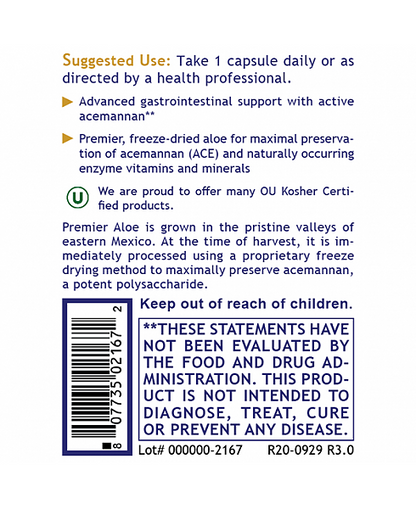 Aloe Premier, 30 Caps - Image 3