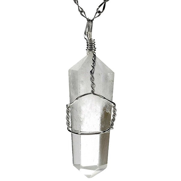 Quartz Point Pendant Necklace