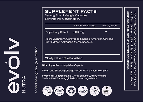 Recover Vitality, 60 Caps - Image 2