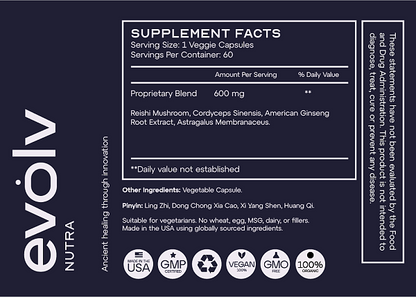 Recover Vitality, 60 Caps - Image 2