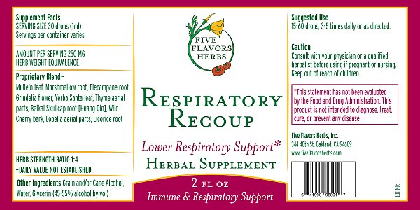 Respiratory Recoup, 2oz - Image 2