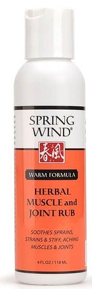 Herbal Muscle and Joint Rub, Warm