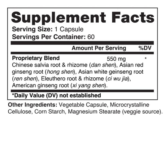 Three Ginsengs Pills (Vegetable Capsules)