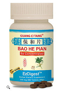 Bao He Pian, Tablets