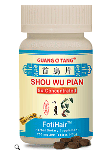 Shou Wu Pian, Tablets