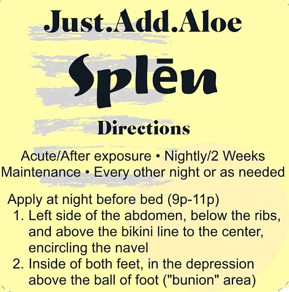 Splēn - Just.Add.Aloe, Topical Mineral - Image 4