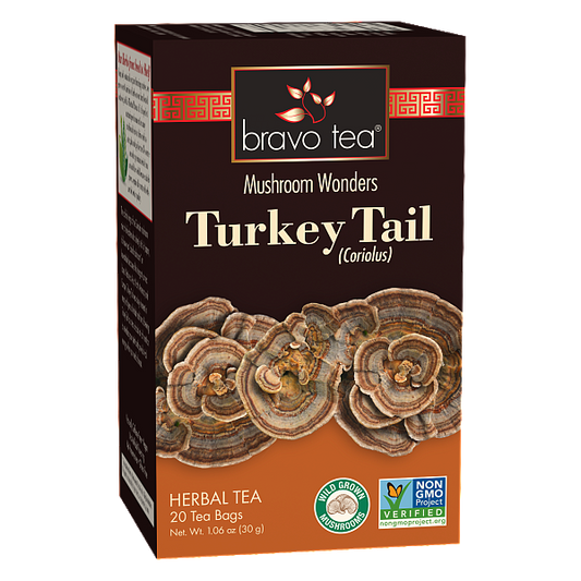 Turkey Tail Mushroom Tea