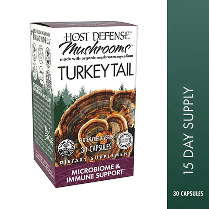 Turkey Tail Capsules - 30 caps