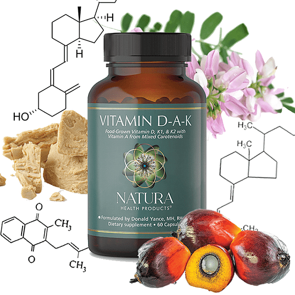 Vitamin D-A-K, 60 Caps