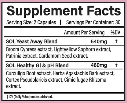 Yeast Away, 60ct - Image 3
