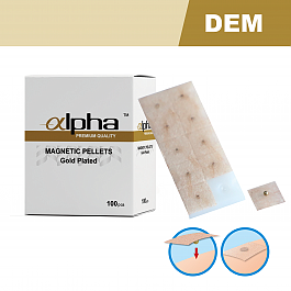 Alpha Gold-Plated Magnetic Pellets, 100ct