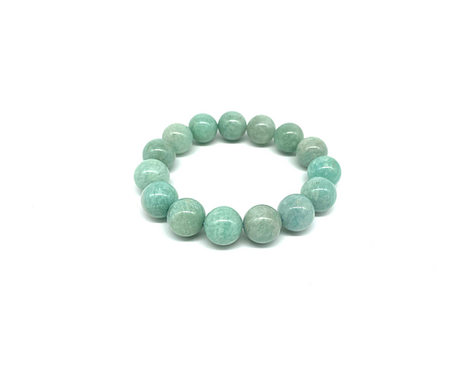 Amazonite 14mm Bracelet