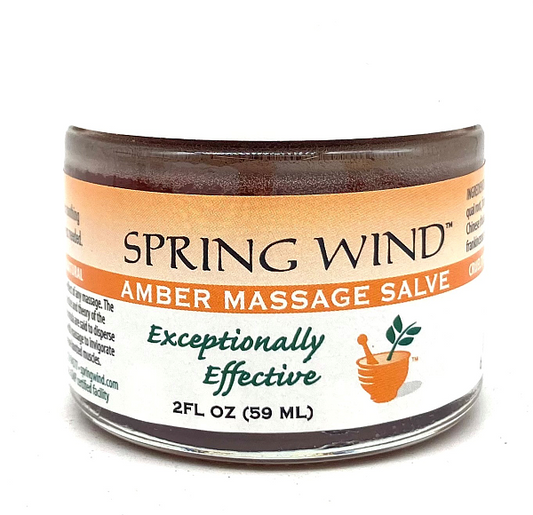 Amber Massage Salve, 2 oz