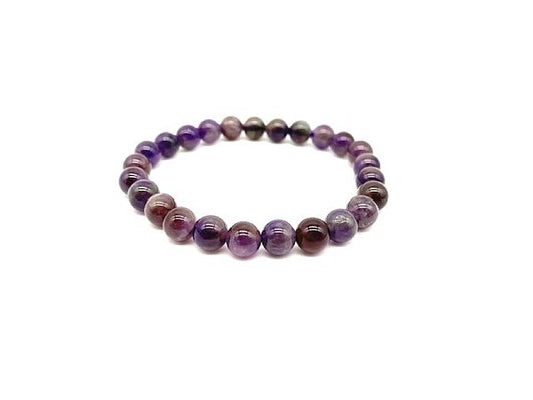 Amethyst Bracelet, 8mm