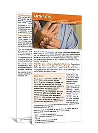 Arthritis Education Cards