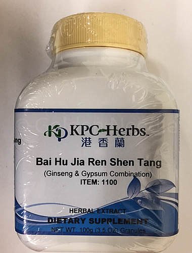 Bai Hu Jia Ren Shen Tang Granules, 100g