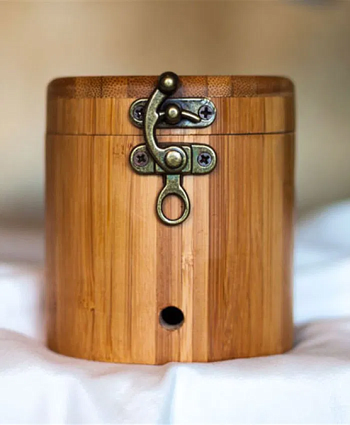 Premium Bamboo Moxa Box
