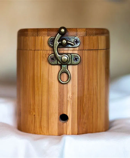Premium Bamboo Moxa Box