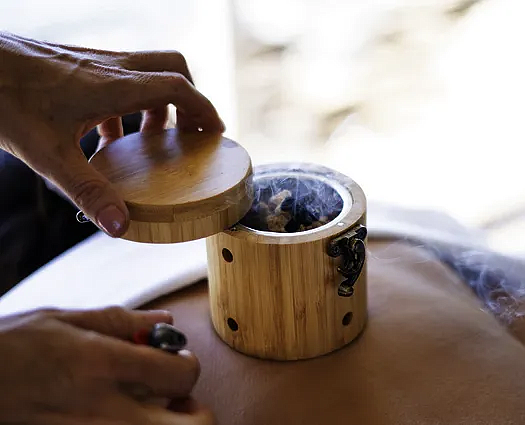 Premium Bamboo Moxa Box - Image 2