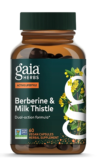 Berberine & Milk Thistle, 60ct