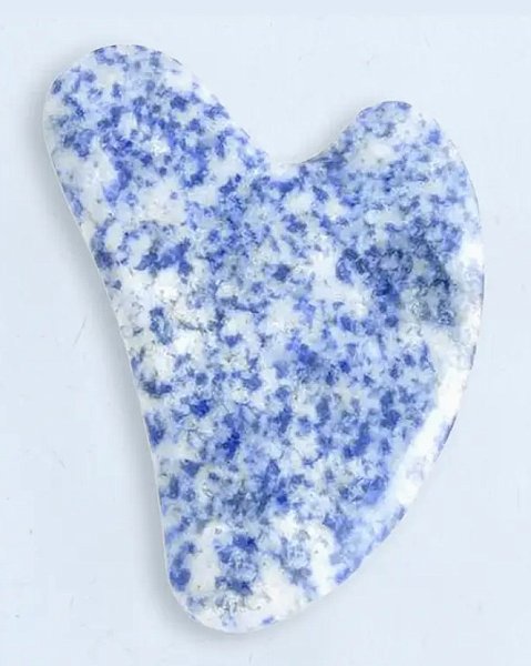 Blue Jasper Gua Sha Heart
