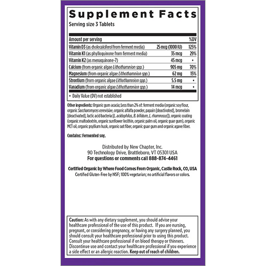 Bone Strength Take Care Slim Tabs, 60 Tablets - Image 2