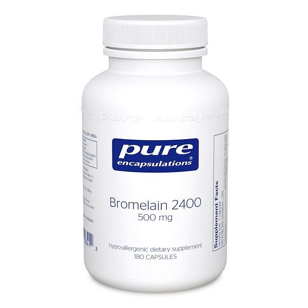 Bromelain 2400 (500 mg), 60 Capsules