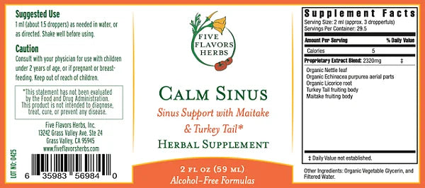 Calm Sinus, 2oz - Image 2