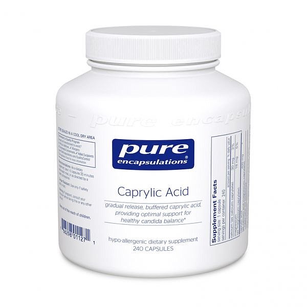 Caprylic Acid, 120 Capsules