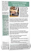 Carpal Tunnel Syndrome - Education Card - 50 Count