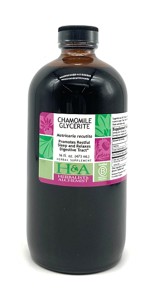 Chamomile Glycerite, 16 oz.