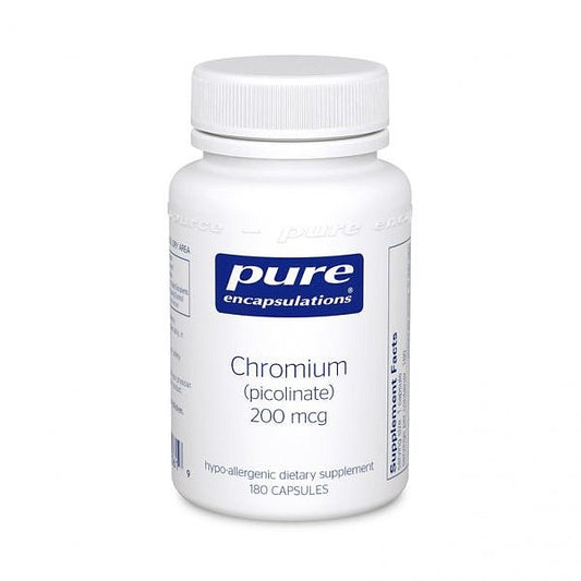 Chromium (picolinate), 200 mcg (180 capsules)
