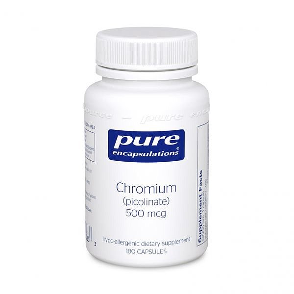 Chromium (picolinate), 500 mcg (60 capsules)