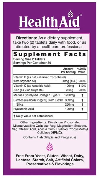 Collagen Complex, 60 tablets - Image 2