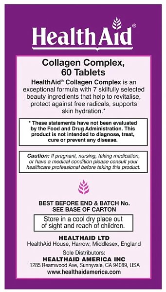 Collagen Complex, 60 tablets - Image 3