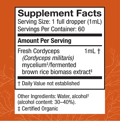 Cordyceps Extract - 1 Fluid Oz. - Image 3