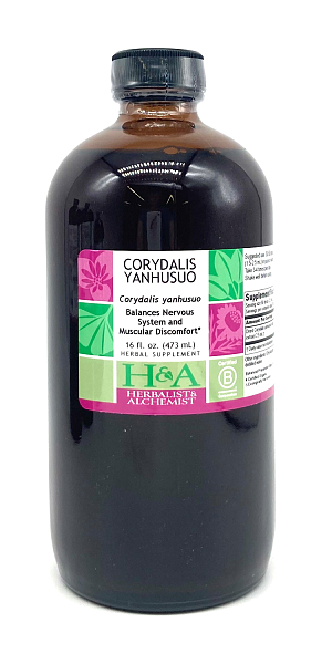 Corydalis Yanhusuo Extract, 16 oz.