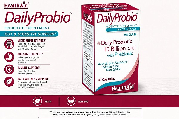 DailyProbio Probiotic, 30ct (10b CFUs) - Image 4