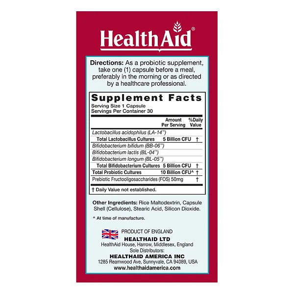 DailyProbio Probiotic, 30ct (10b CFUs) - Image 2