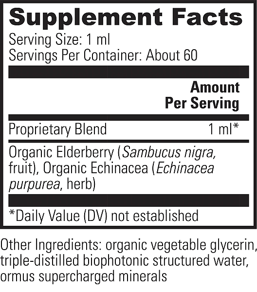 Elderberry and Echinacea, 2oz - Image 2