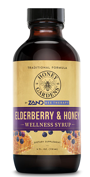 Elderberry Honey Wellness Syrup, 8oz