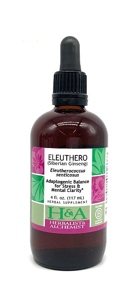 Eleuthero (Siberian Ginseng) Extract, 4 oz.