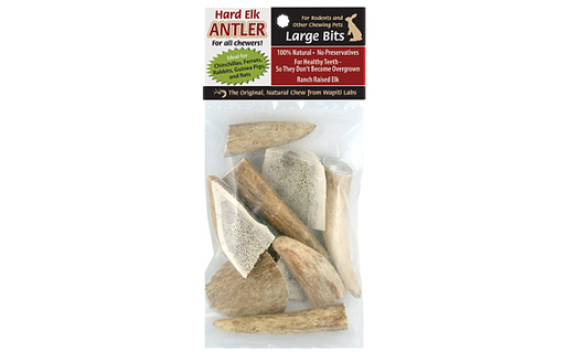 Elk Antler Chews, Large Bits