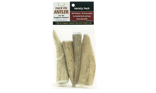 Elk Antler Chews, Variety Pack