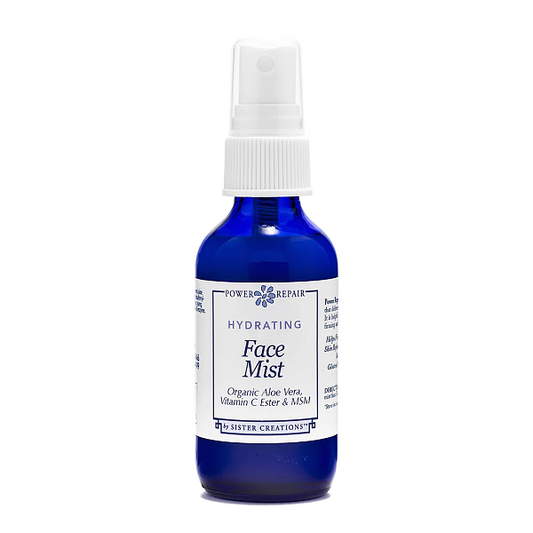 Power Repair Face Mist, 4oz glass bottle