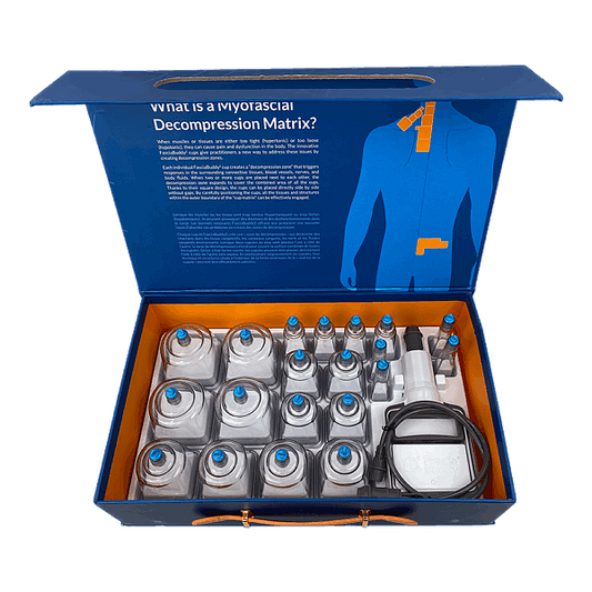 Fascia Buddy Squared Plastic Cupping Set, 20pc